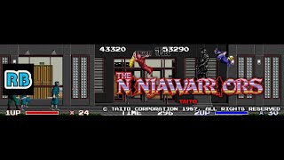 1987 [60fps] The Ninja Warriors 2Players ALL