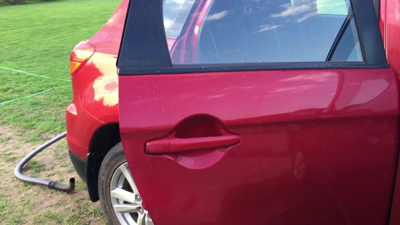 Как снять задний диван на Mitsubishi ASX