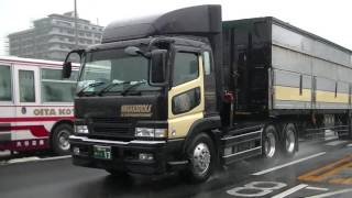 【デコトラ】原田興業 13番 スパグレ デカ箱トレーラー