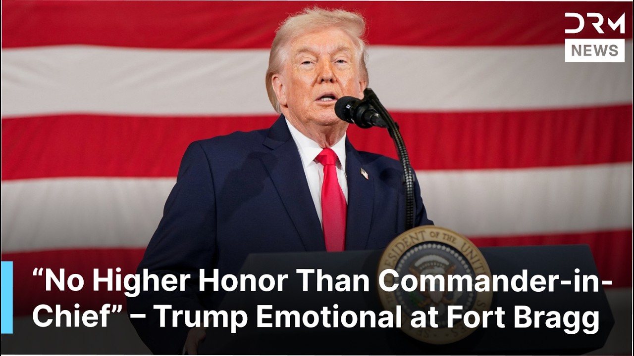 FULL EVENT: Trump Celebrates Military At Fort Bragg, North Carolina | DRM News | AC1F
