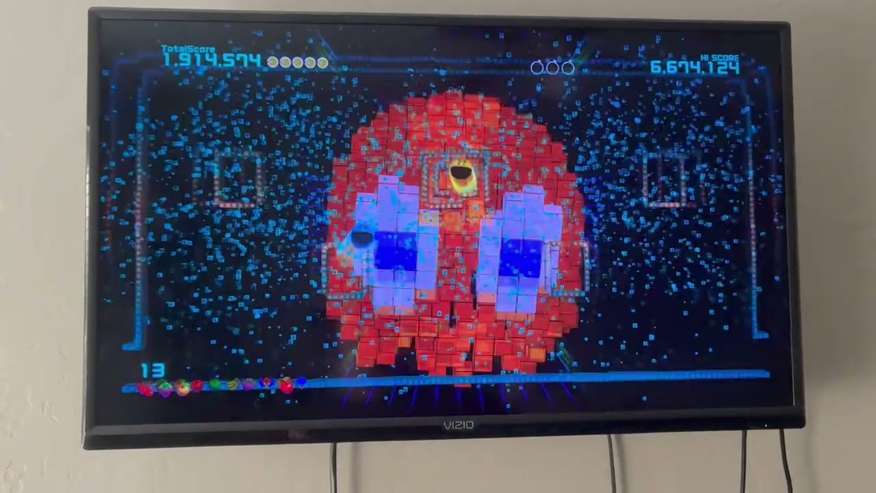 Pac-Man CE 2 plus 2P | Championship 2P (6,715,074) + commentary 