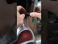 Fixed the fuel door #57chevy #rust #restoration #automobile #chevrolet #welding