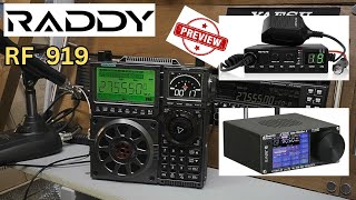 Raddy RF 919 Shortwave radio preview + what Ive been up too.