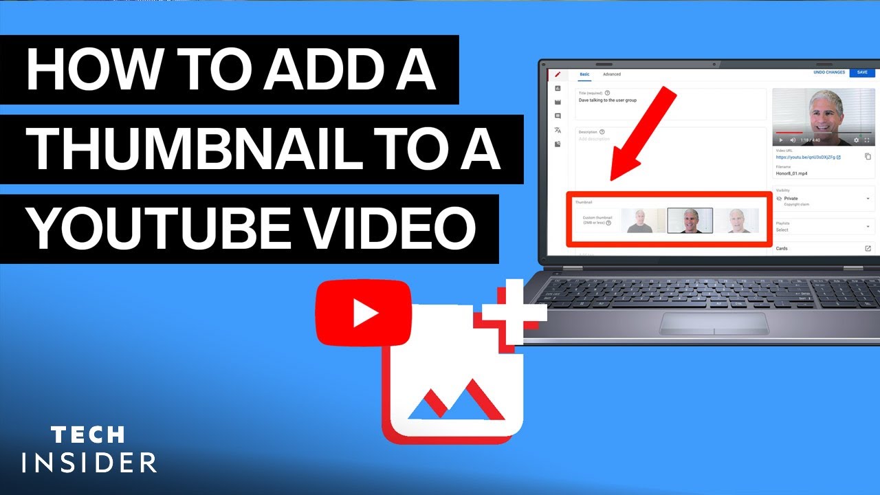 How To Add A Thumbnail To YouTube