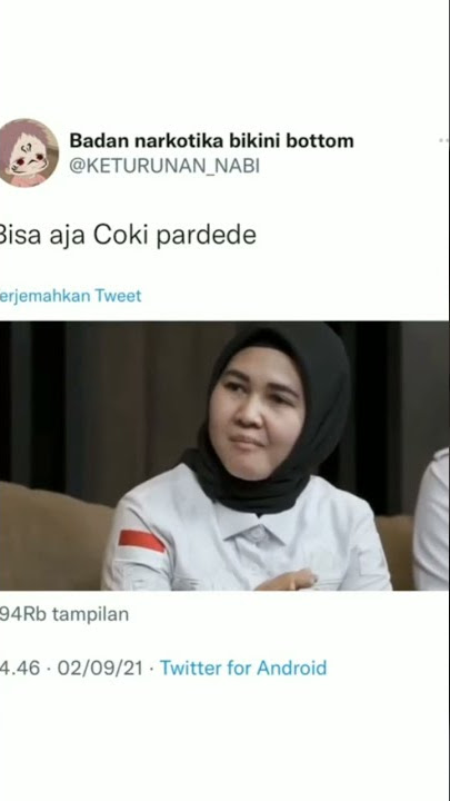 coki 'narkoboy panas kalo kena kulit'  BNN 'kok tau' #cokipardede #drugsjoke #Shorts