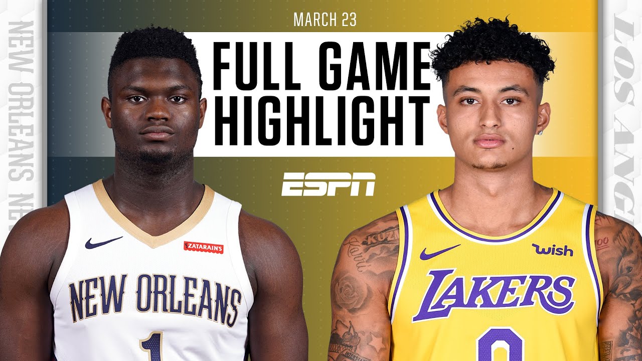 The Pelicans Blow Out The Lakers Without Lebron Anthony Davis Full Game Highlights Nba On Espn Youtube