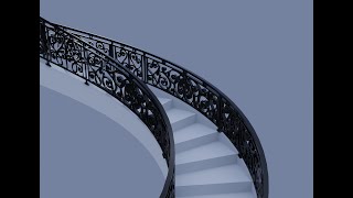 how to make stairs handrails without Railclone in 3ds max ( fusion plugin )