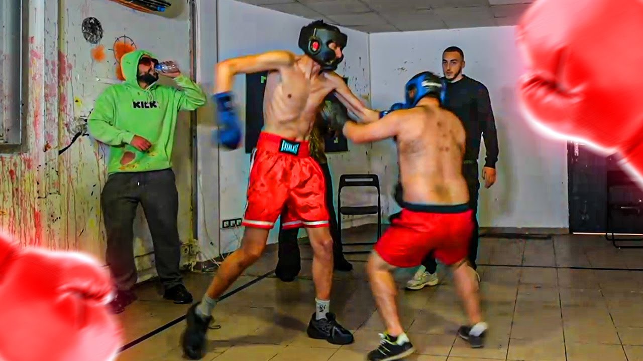 JP SE PREND UN K.O PAR 3 CHEVEUX COMBAT DE BOXE🥊😨COUDOUX VS 3 CHEVEUX FACE A FACE😂jeanpormanove