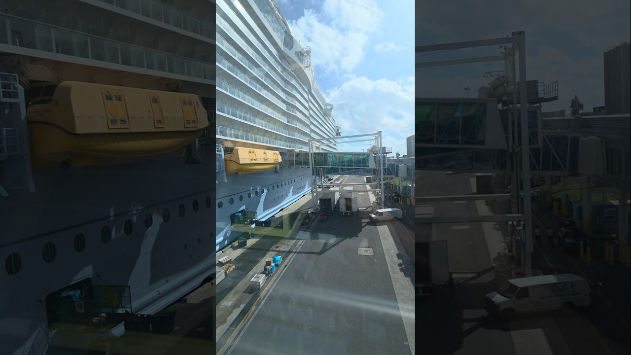Boarding day Utopia of the Seas #royalcaribbean #cruise #caribbean #vacation #travel #ytshorts #fl