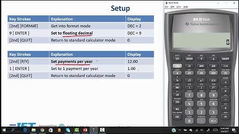 CFA Exam Calculator Tutorial (Single Cash Flow) Texas Instruments BA II Plus