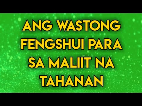 Video: Paano Magbuntis Sa Feng Shui