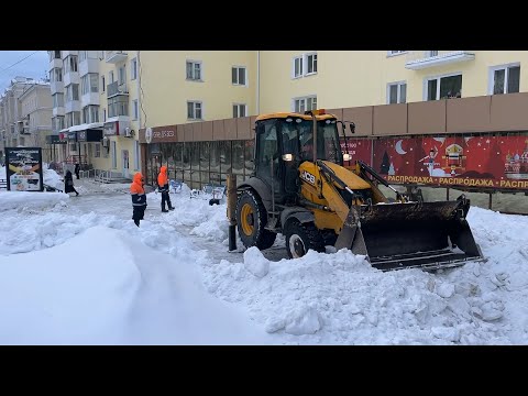 Более 80 тысяч кубометров снега уже вывезли с улиц Серова #серовтв #серов #твсеров