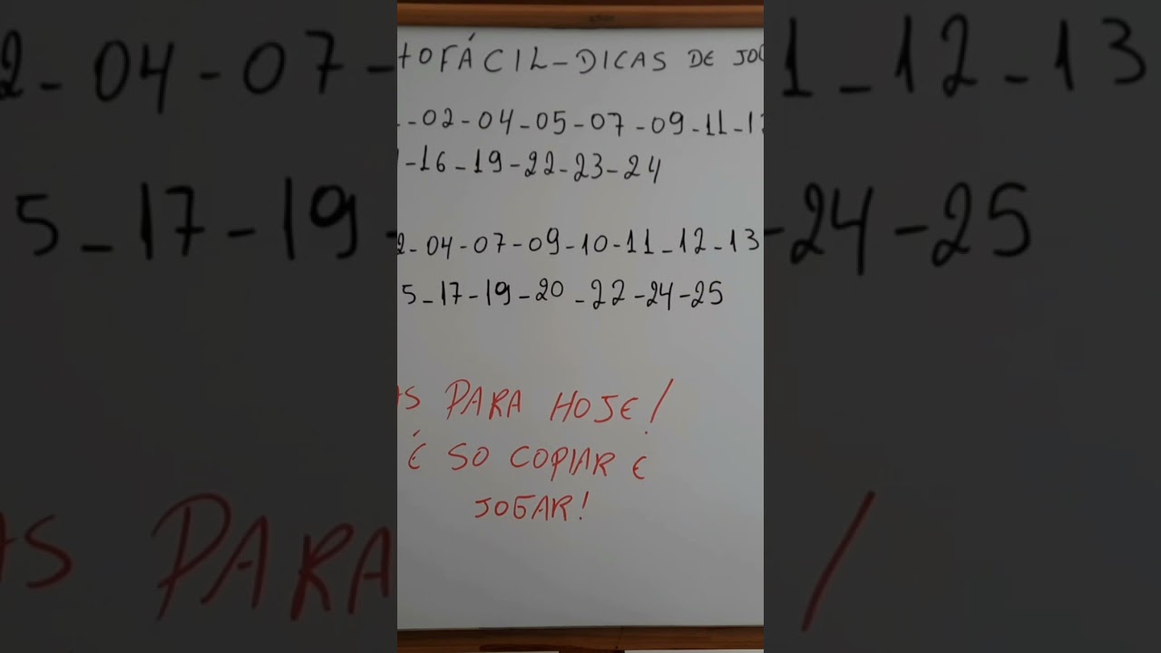 Sinlopar - 💭 Você conhece a Loto-Fácil? A Lotofácil é, como o próprio nome  diz, fácil de apostar e principalmente de ganhar. Você marca entre 15 e 20  números, dentre os 25