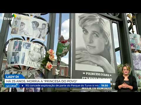 Morte Lady Di completa 25 anos; princesa é homenageada em Paris