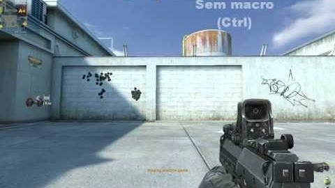 Demonstração de macro na: MP7