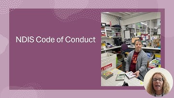 NDIS Code of Conduct video