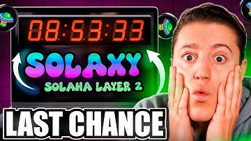 Best Crypto Presale to Buy Now | Solaxy L2 Crypto Presale LAST CHANCE