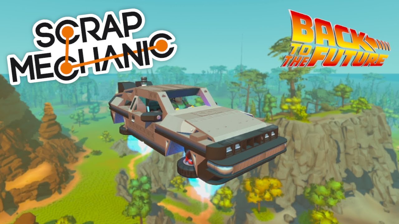 DeLorean Time Machine, Halo Warthog, Buggy Transformer | Best Scrap Mechanic Creations
