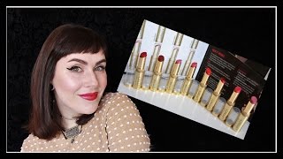 LIP SWATCHES! Max Factor LipFinity Longlasting LipSticks | LetzMakeup