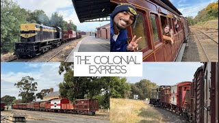 Colonial Express! First time at the Victorian Goldfields Railway!