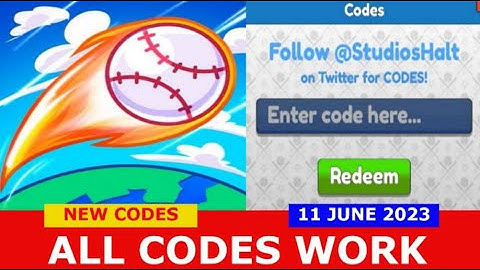*NEW UPDATE CODES* Home Run Simulator 2 ROBLOX | ALL CODES | June 11, 2023