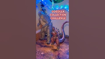 Godzilla collection challenge #fyp #foryou #godzilla #actionfigures #bandai #hiyatoys #neca #kaiju