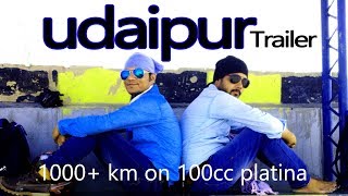 UDAIPUR Trip 1000KM on 100cc platina Trailer | The VENICE of east UDAIPUR Trip 1000KM on 100cc platina Trailer | The VENICE of east