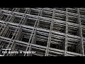 Welded wire mesh fabrication process for concrete reinforcement