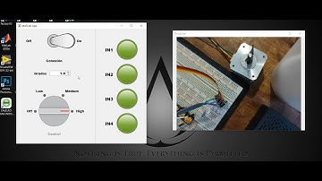 Control de motor a pasos con Raspberry Pi 4 y MatLab con App Designer
