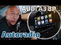 Audi A3 8P | Display einbauen | Sony XAV-AX8050D + Kenwood DMX7017DABS