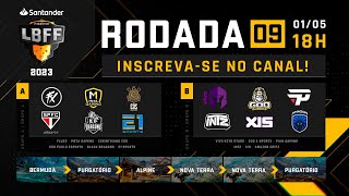 LBFF 2023 RODADA 09 AO VIVO - GRUPOS A E B | FREE FIRE ESPORTS BRASIL