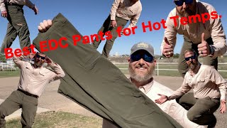 The BEST Pants for HOT Temperatures: The ASCENT Pants #clothing #pants #edc