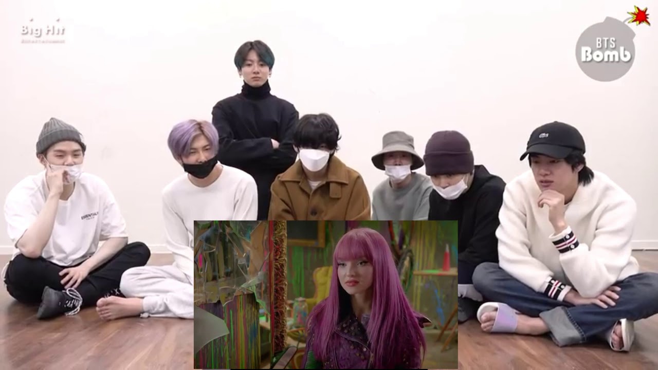 BTS reaction descendants 2 (parte 8)