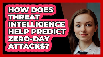 How Does Threat Intelligence Help Predict Zero-day Attacks? - SecurityFirstCorp.com