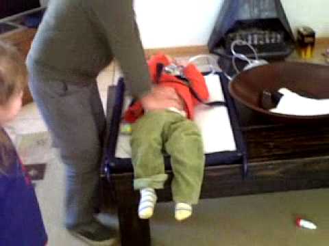 Kids playing doctor doctor and ambulance with younger brother - Part 1