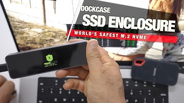 SAFEST USB SSD Enclosure with NVMe and Power Failover | DockCase