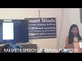 Speech on Hilary Clinton by Rakshita