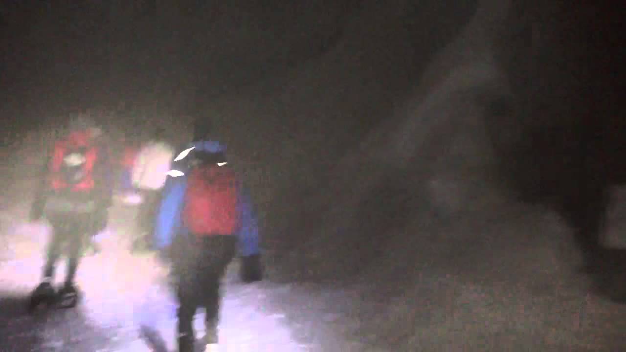 Night Snowshoeing on Grouse Mtn. YouTube
