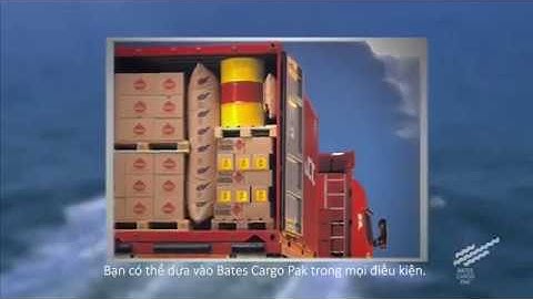 Túi Khí Chèn Hàng Container Bates Cargo Pak Nhập Khẩu Đan Mạch