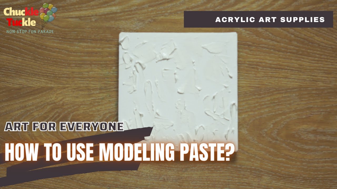 How to make texture modeling paste for painting, ⚠️ do NOT eat. ⚠️ #ar, Modeling Paste Painting