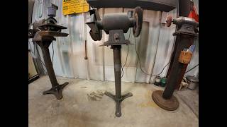 My pedestal grinder stand needs some love