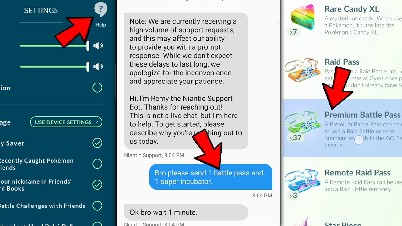 How To Get Free Battle Pass From Niantic Support in Pokémon Go | 100% working Secret Trick !