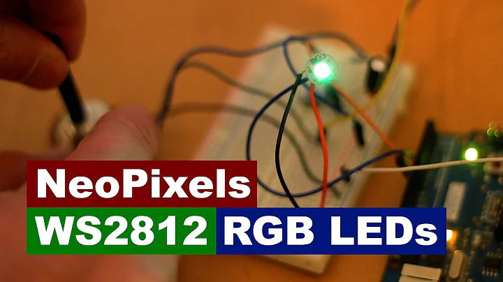 NeoPixels/WS2812B : One wire RGB wonders