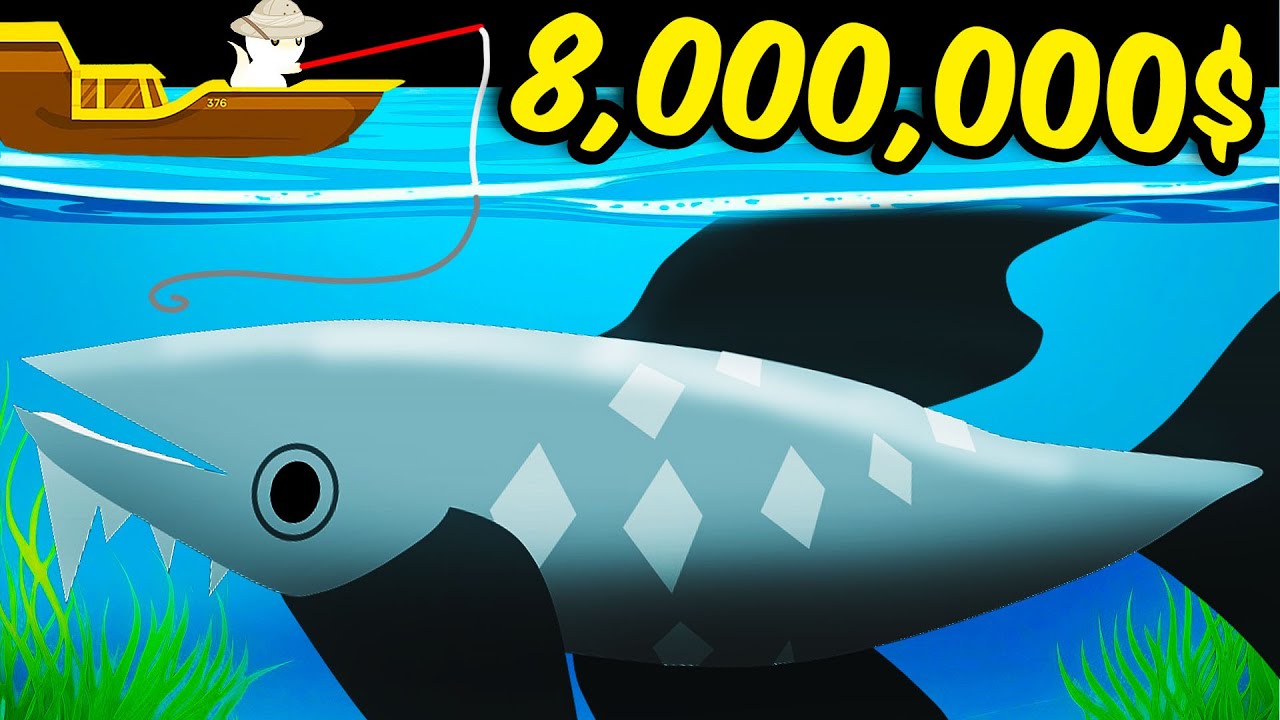 ZŁOWIŁEM NOWĄ GIGANTYCZNĄ RYBĘ WARTĄ $8,000,000 w Cat Goes Fishing