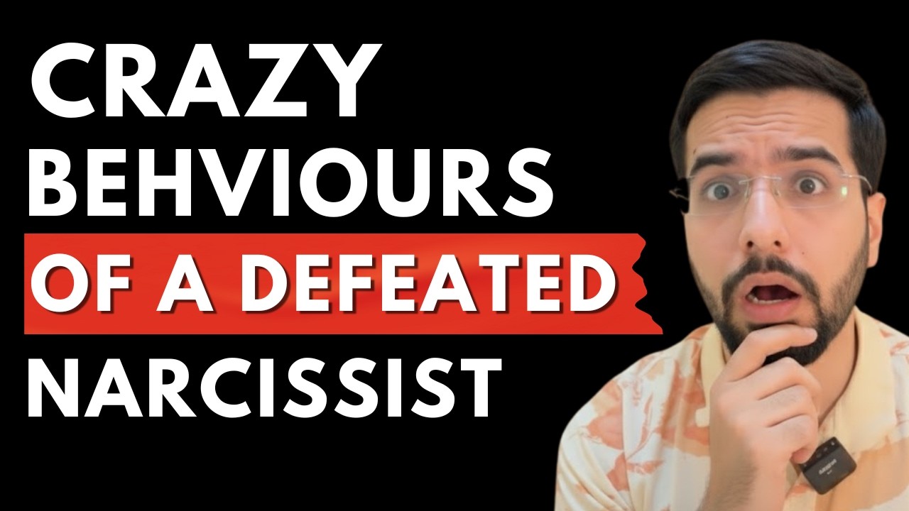 Как ведёт себя побеждённый нарцисс, которому некуда деваться
