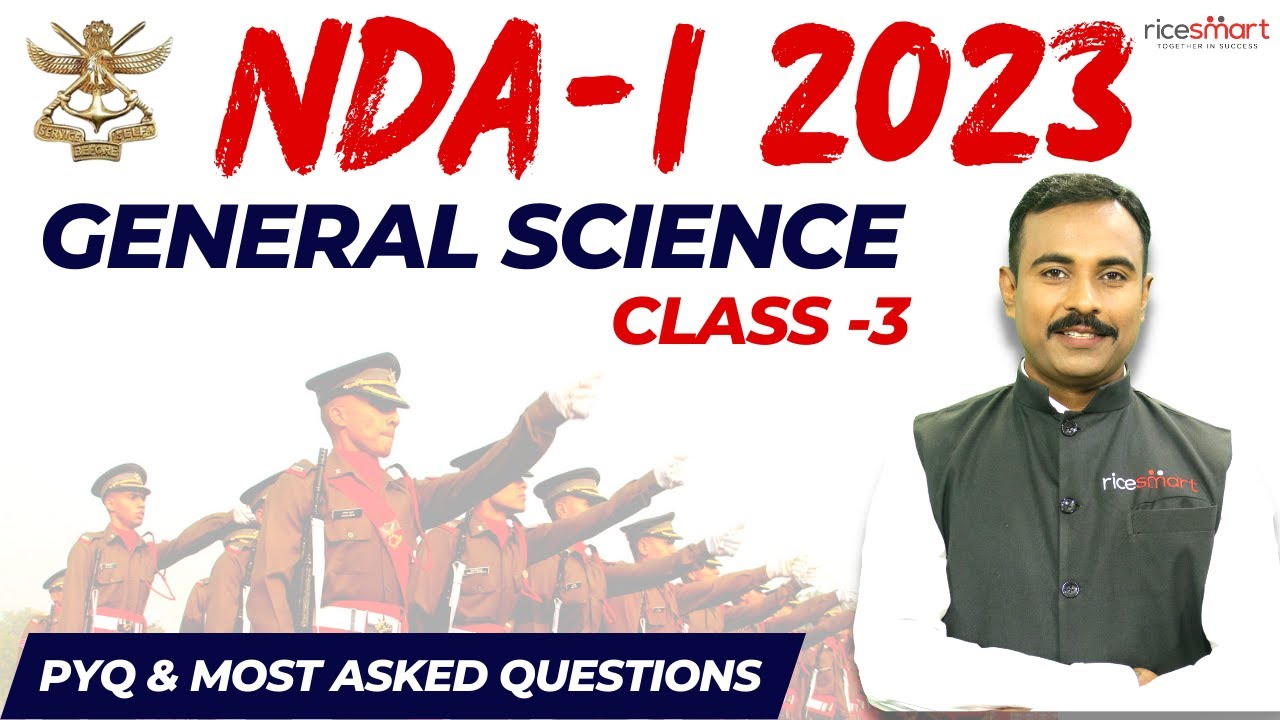 Nda Science Notes NDA 1 2023 | NDA General Science PYQ - 3 | Science Most Asked Questions ...