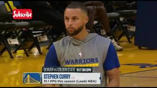 Steph Curry with a clean new haircut!