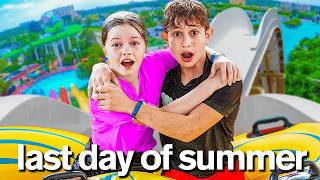 24 HOUR WATERPARK CHALLENGE Emotional | Jordan Matter |