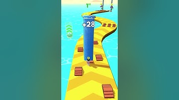 Sandman Shortcut Race: Pixel 3d Man Run Gameplay All Levels iOS,Android #Shorts