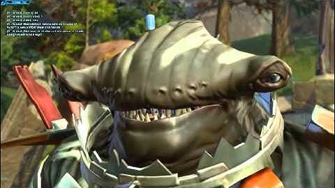 Star Wars the Old Republic Scenes- Force Wielding Flesh Raider